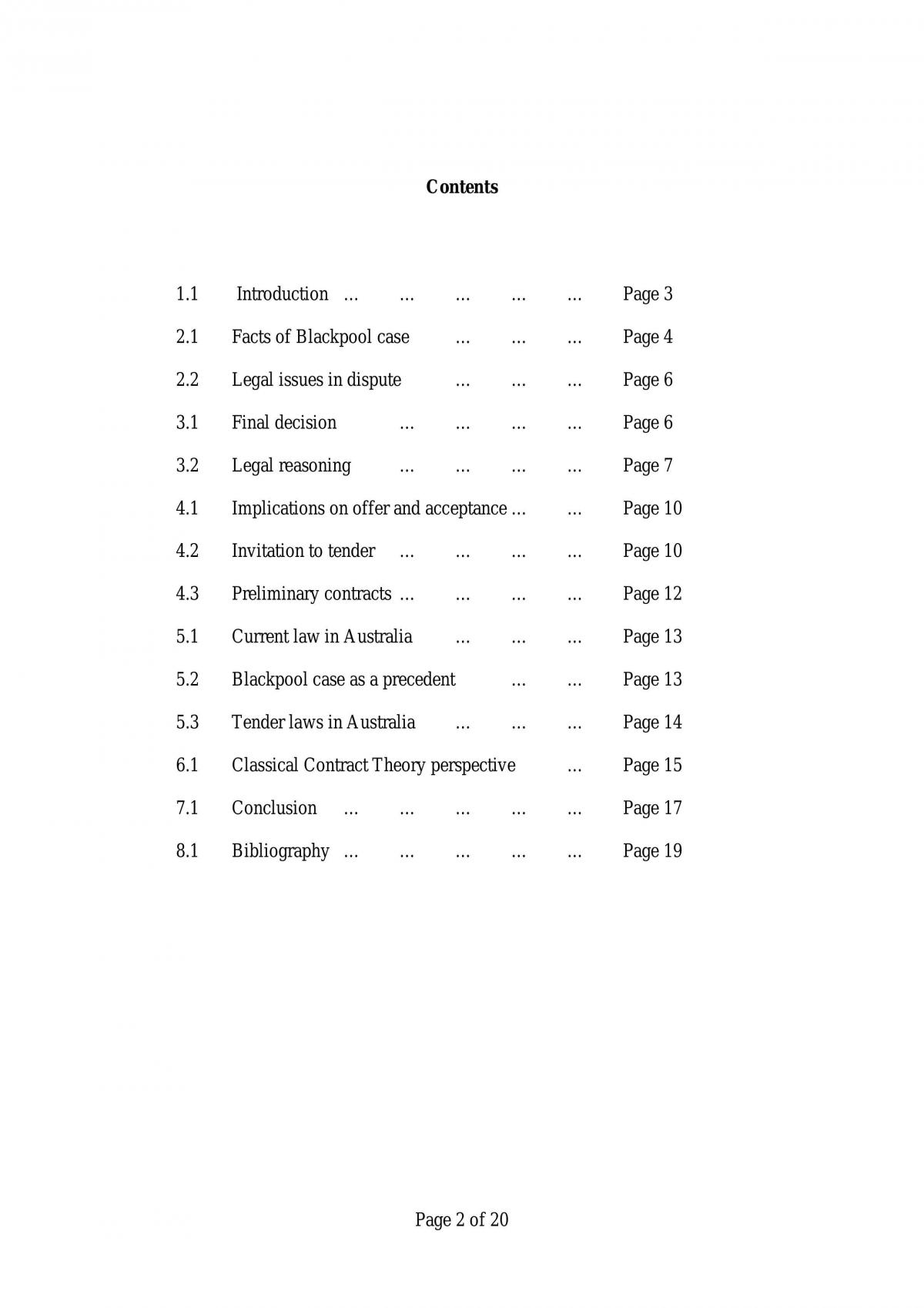 Contract Law A Case Study Assignment - Page 2