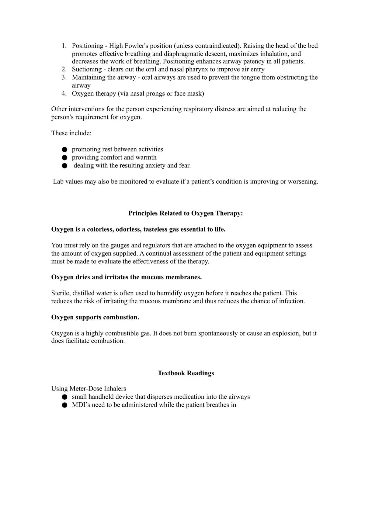 Clinical Techniques 1 Exam Review - Page 11