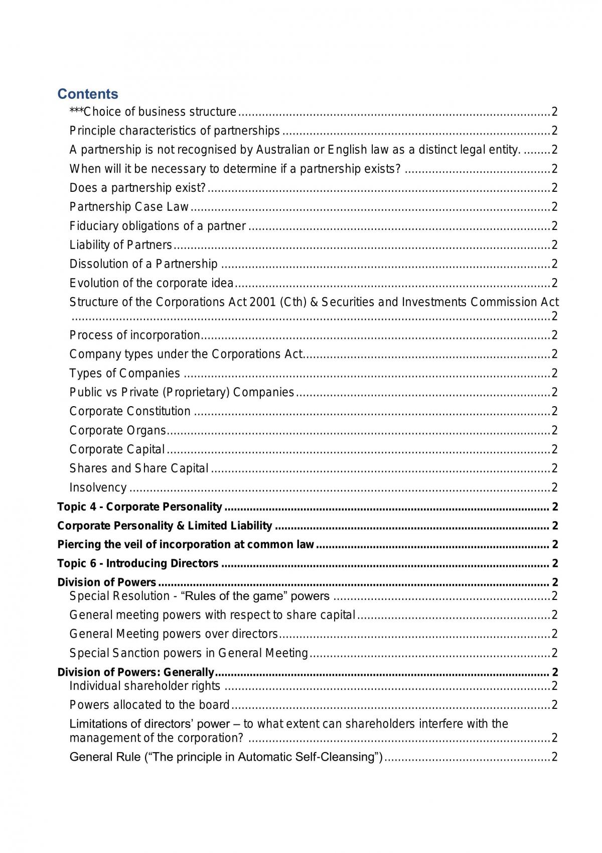 Corporate Law Complete Notes - Page 2