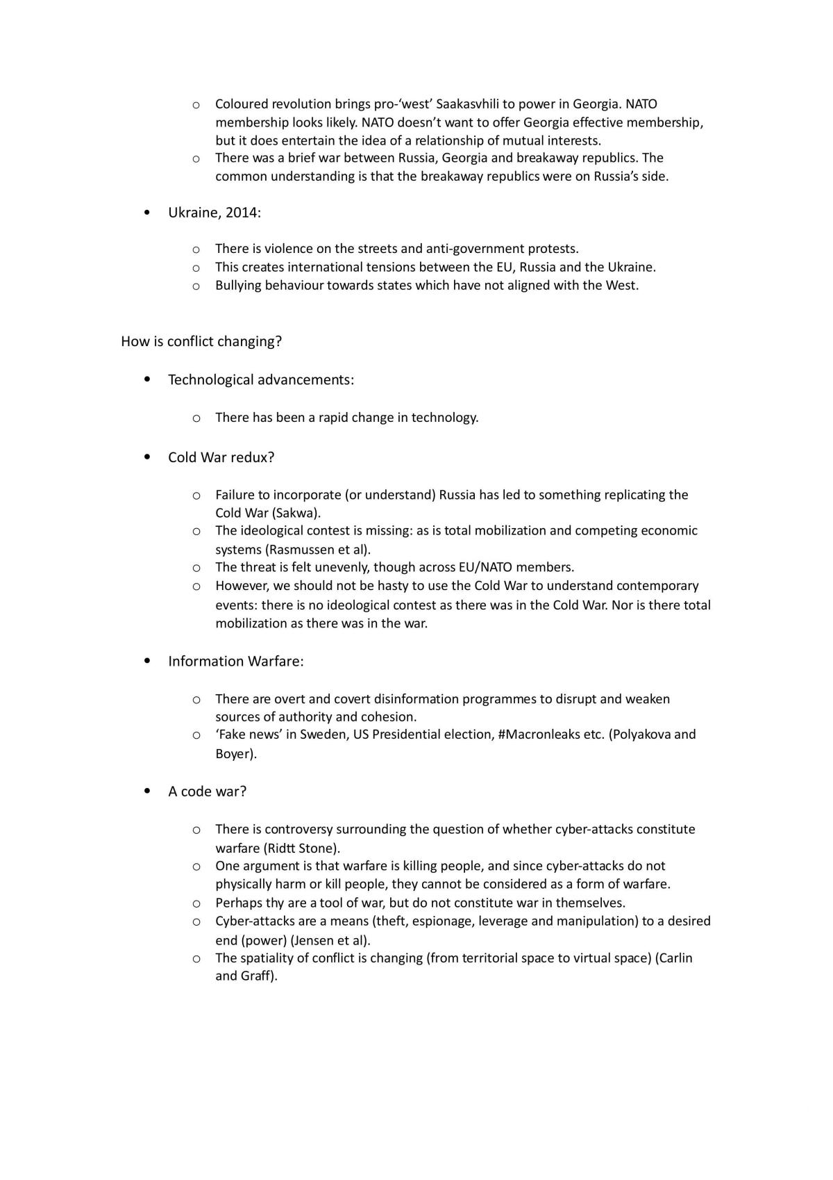 Notes for Issues in International Politics - Page 12