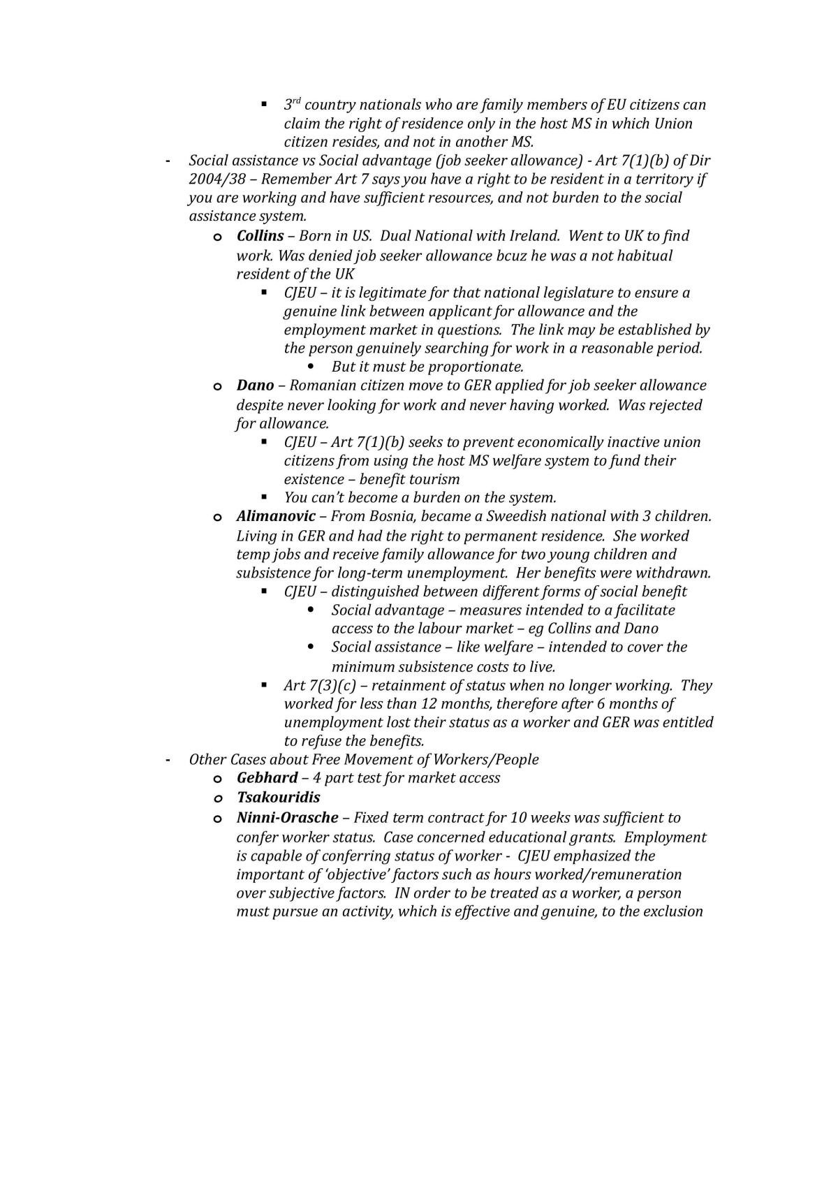 Notes for Public Law I: Constitutional and Administrative Law - Page 14