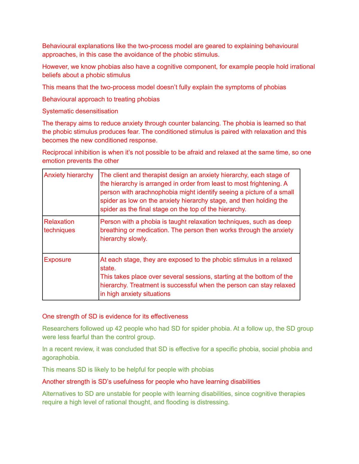 Study notes for psychology A-level - Page 42