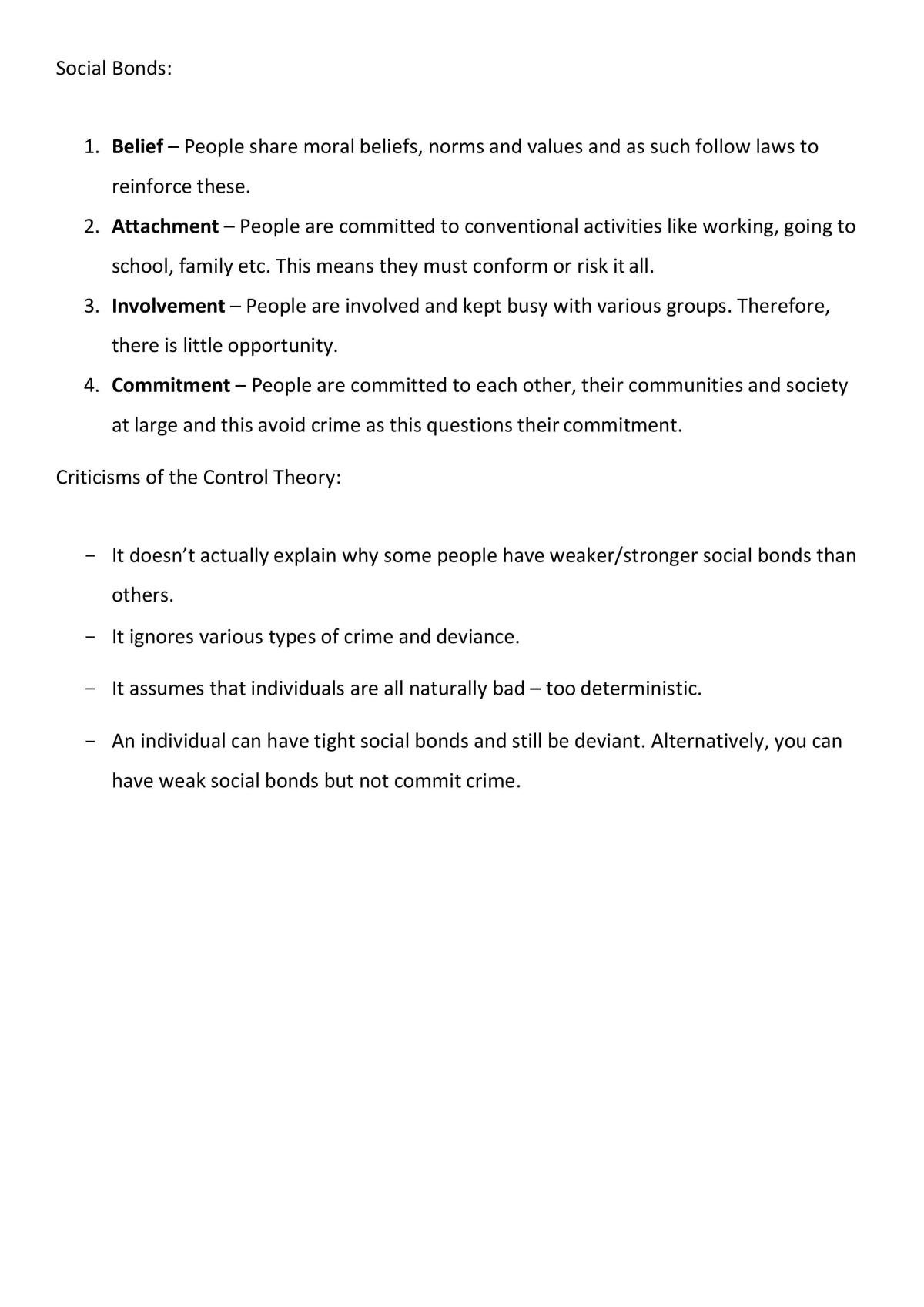 Full AQA A Level Sociology Revision Notes - Page 16