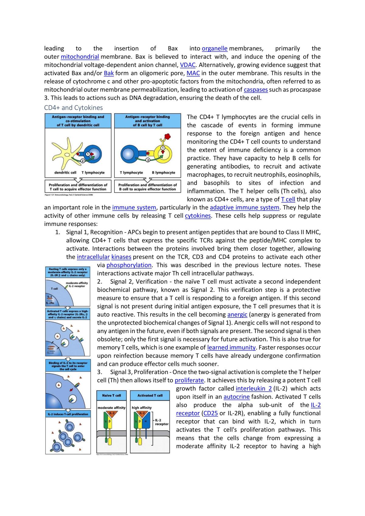 BIOL2421 - Immune Systems Notes - Page 30