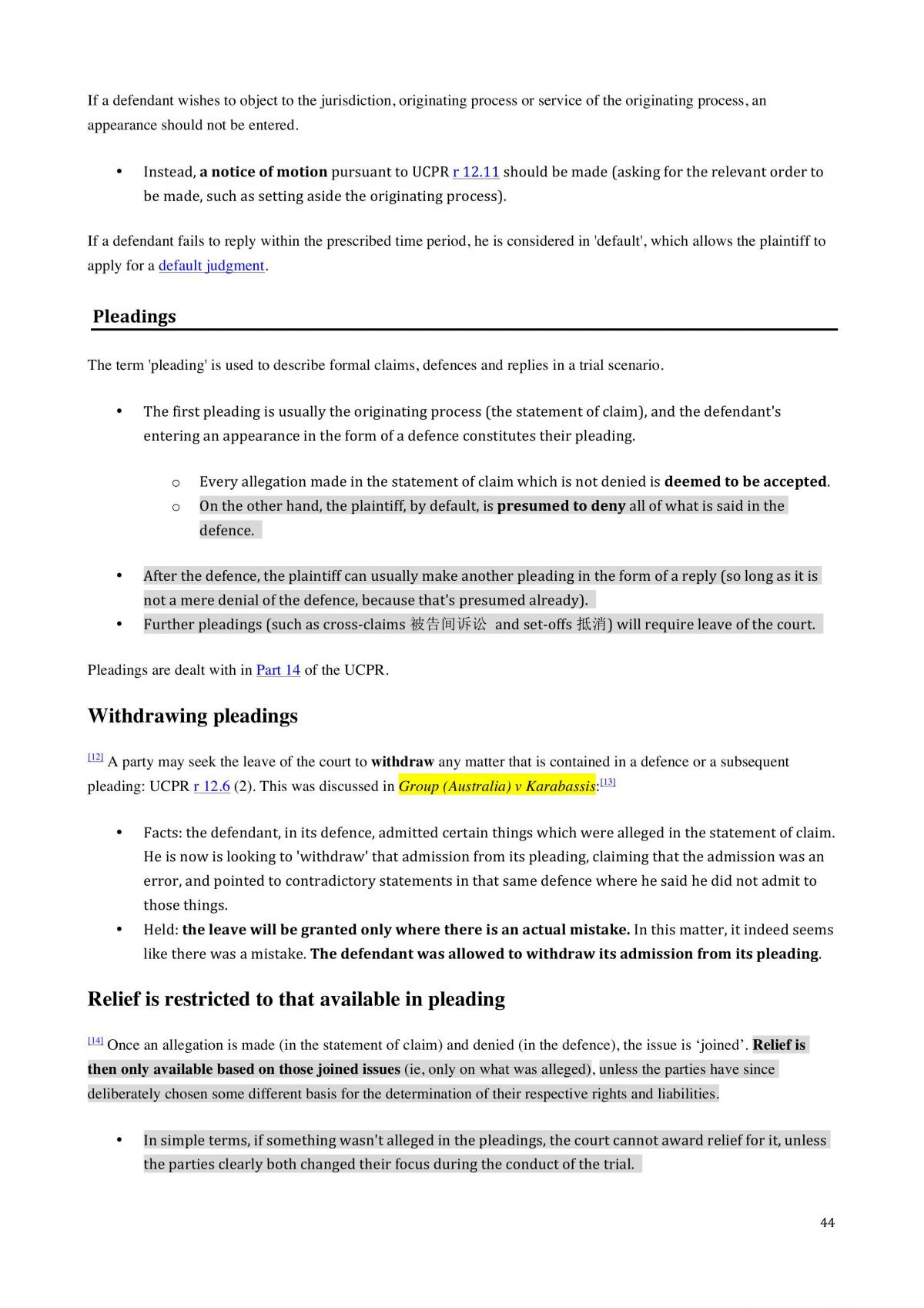 Exam Notes - Page 44