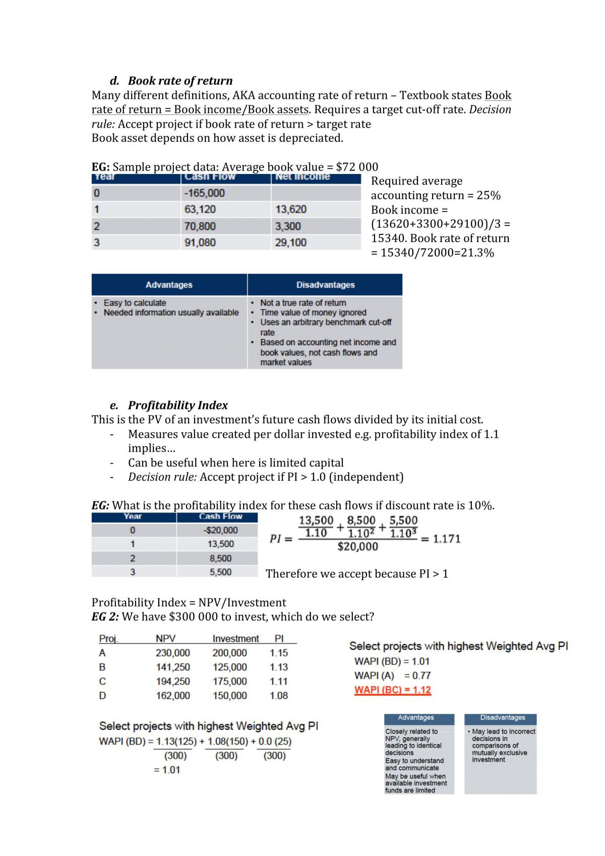 Corp Finance I Notes - Page 25