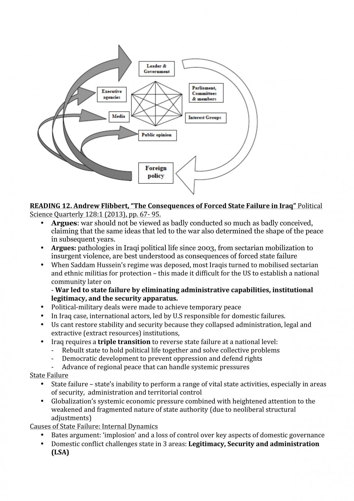 GOVT1202 Final Exam Notes, Tutorial, Readings and Lectures - Page 27