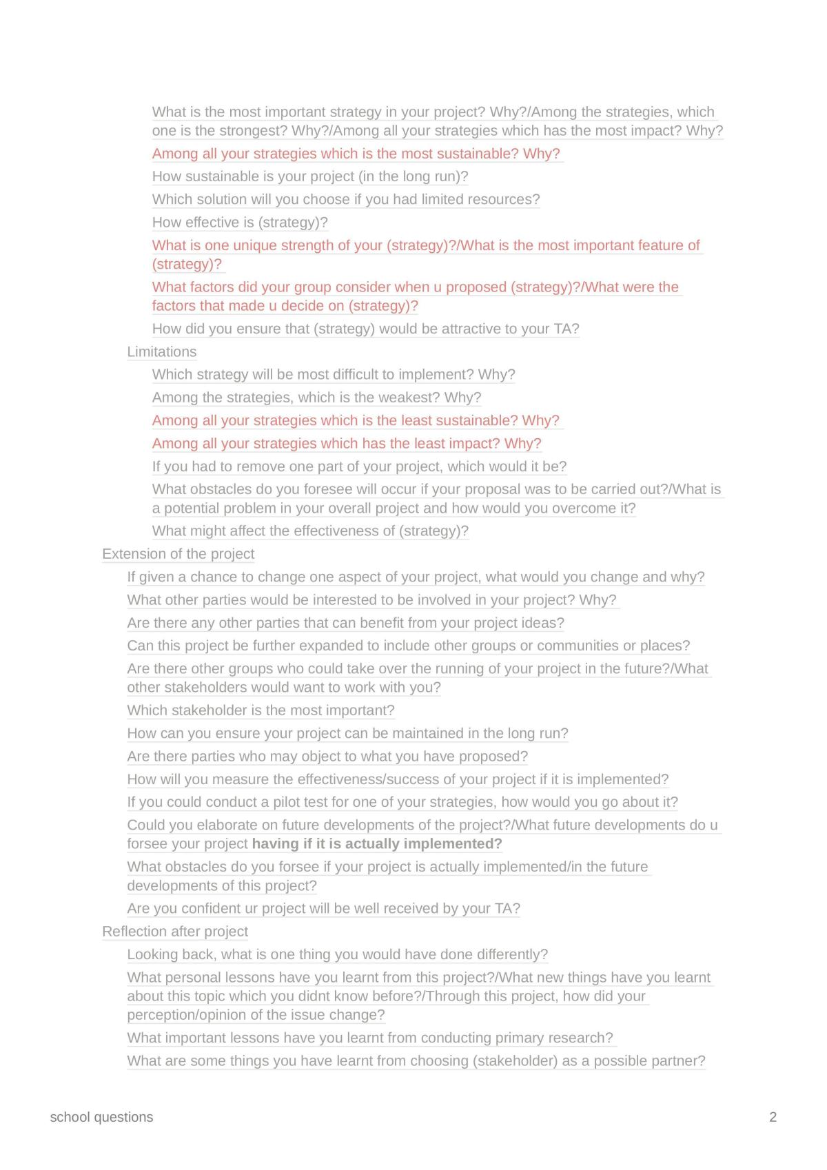 OP response to questions - Page 2