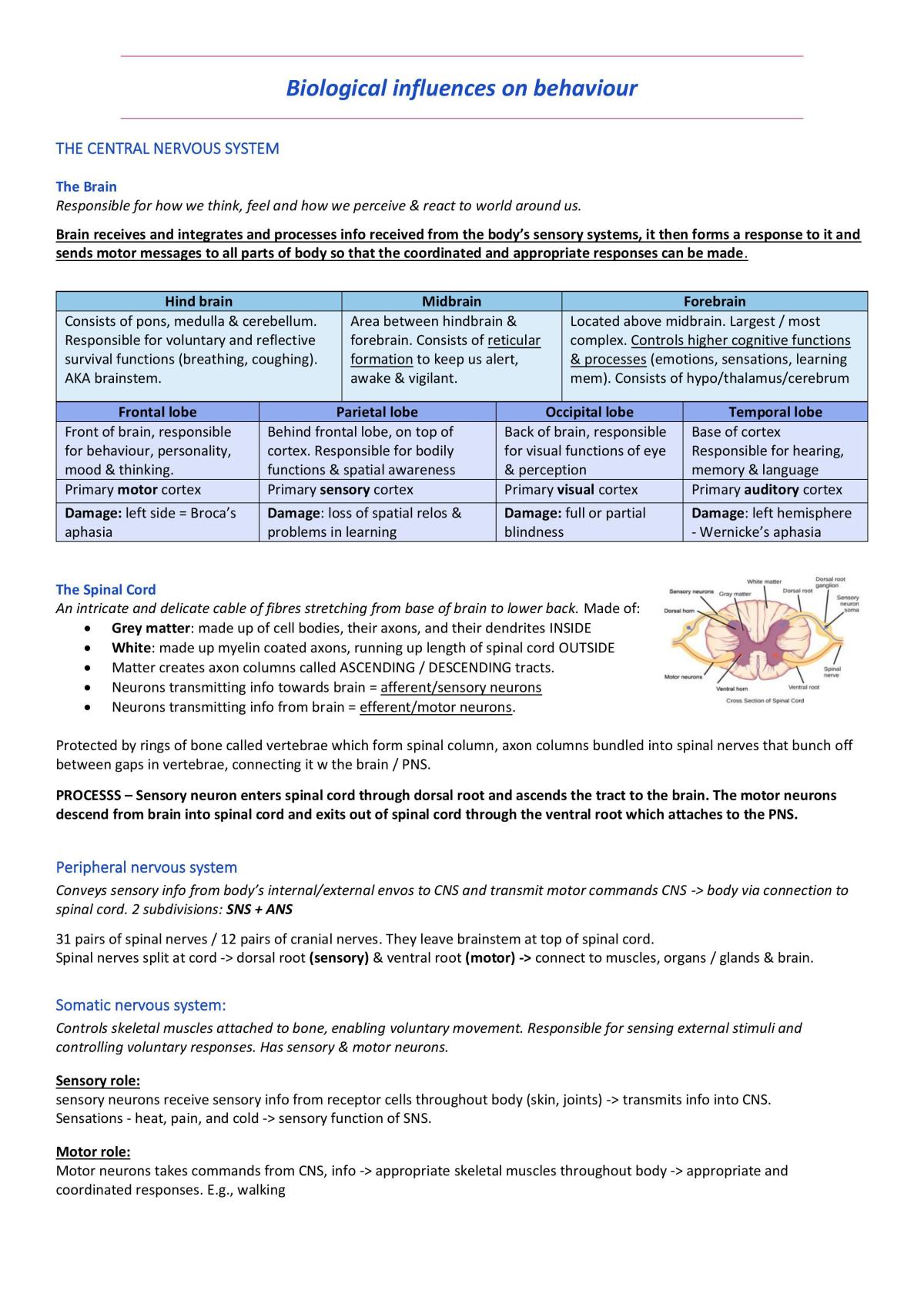 Psychology U3 + 4 notes - Page 2