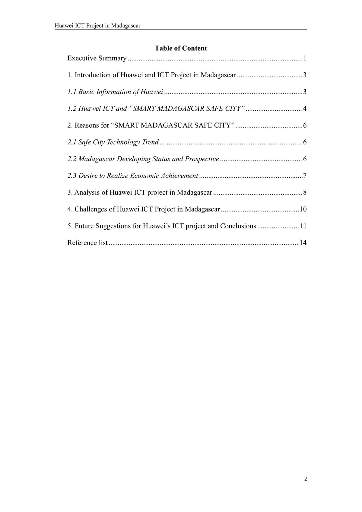 Huawei ICT Project in Madagascar - Page 2