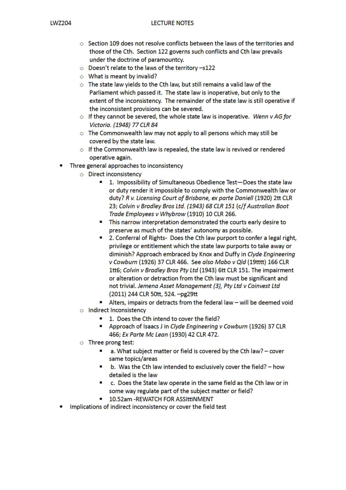 Constitutional Law Study Notes - Page 12