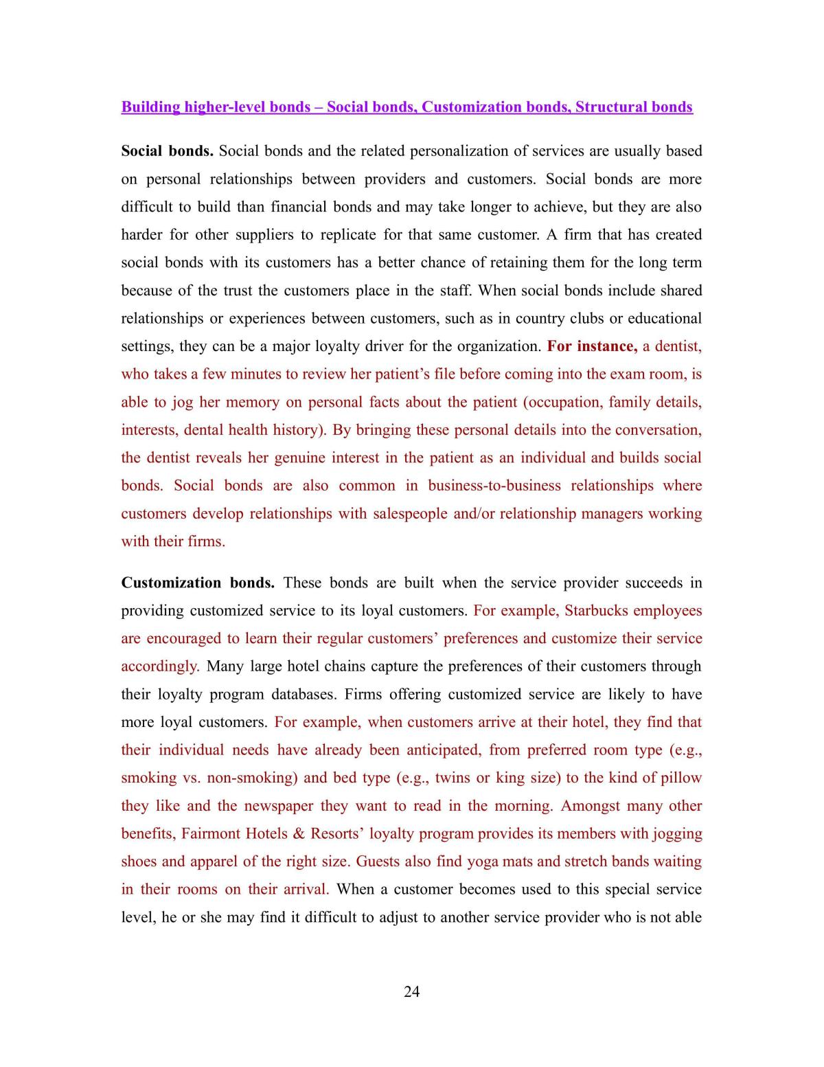 Services Marketing Final Notes - Page 24