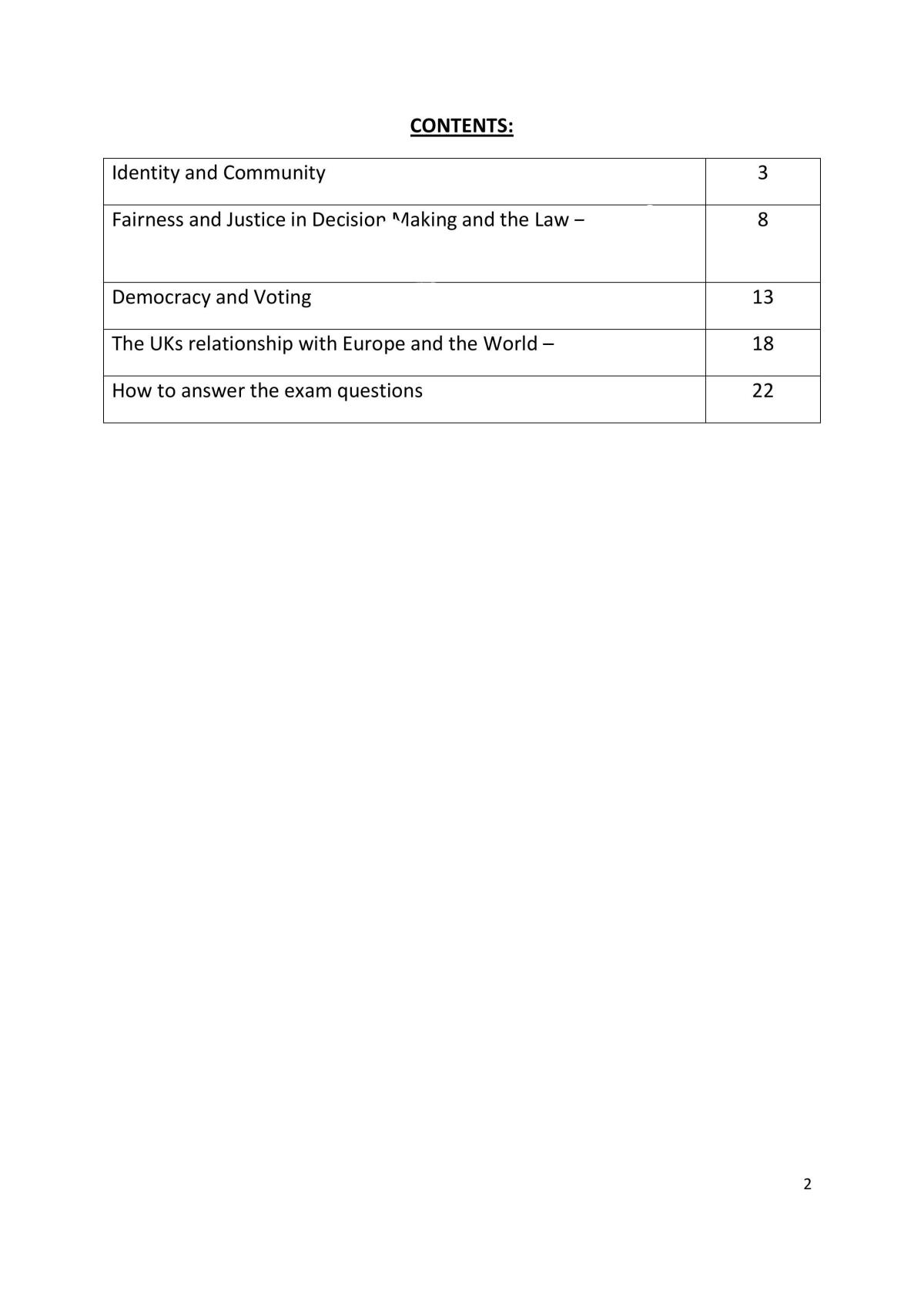 GCSE citizenship - Page 2