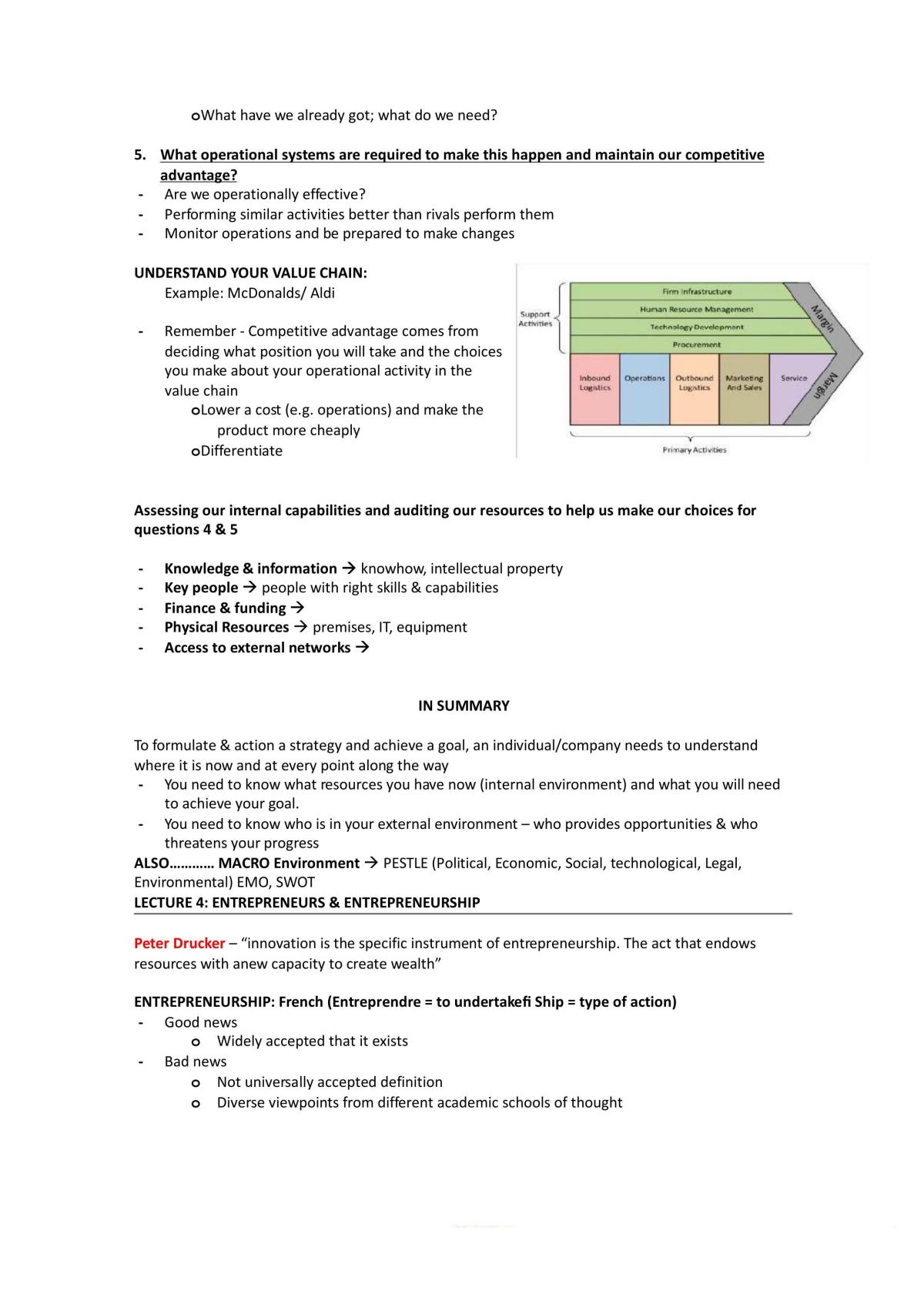 Entrepreneurship and Innovation Study Guide - Page 17