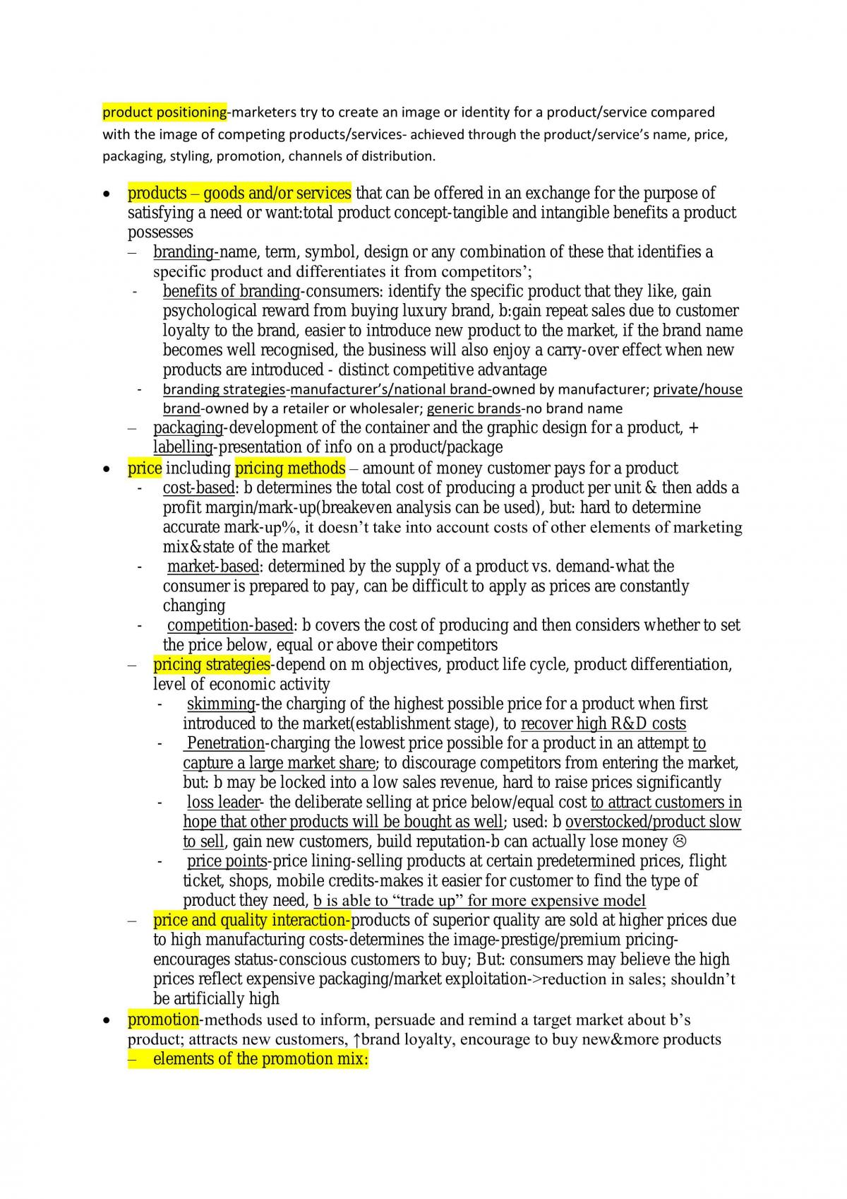 Business Studies Complete Notes - Page 19