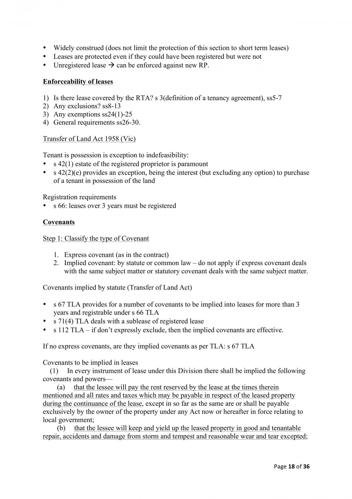 Property Law A Complete Notes  - Page 18