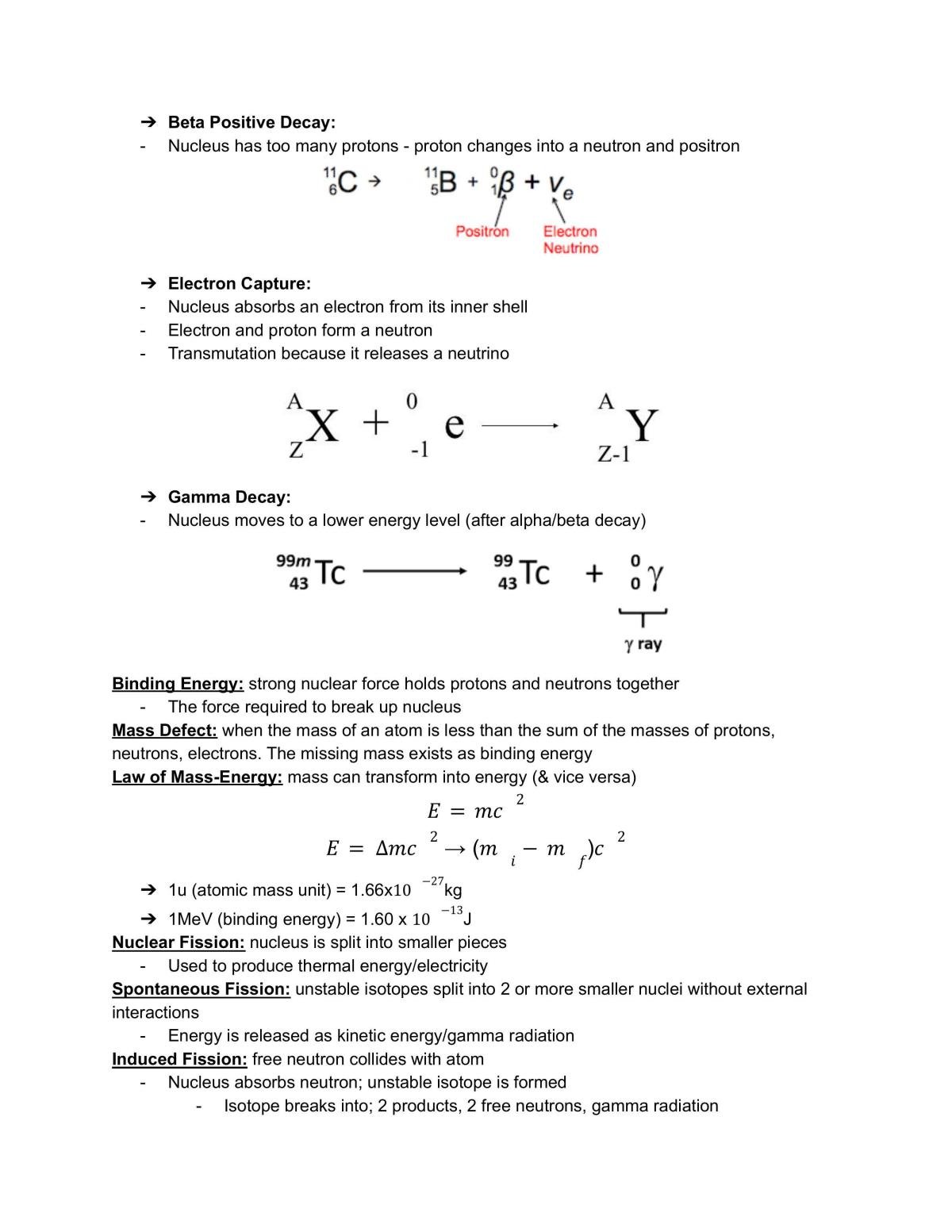 Physics Exam Notes - Page 12