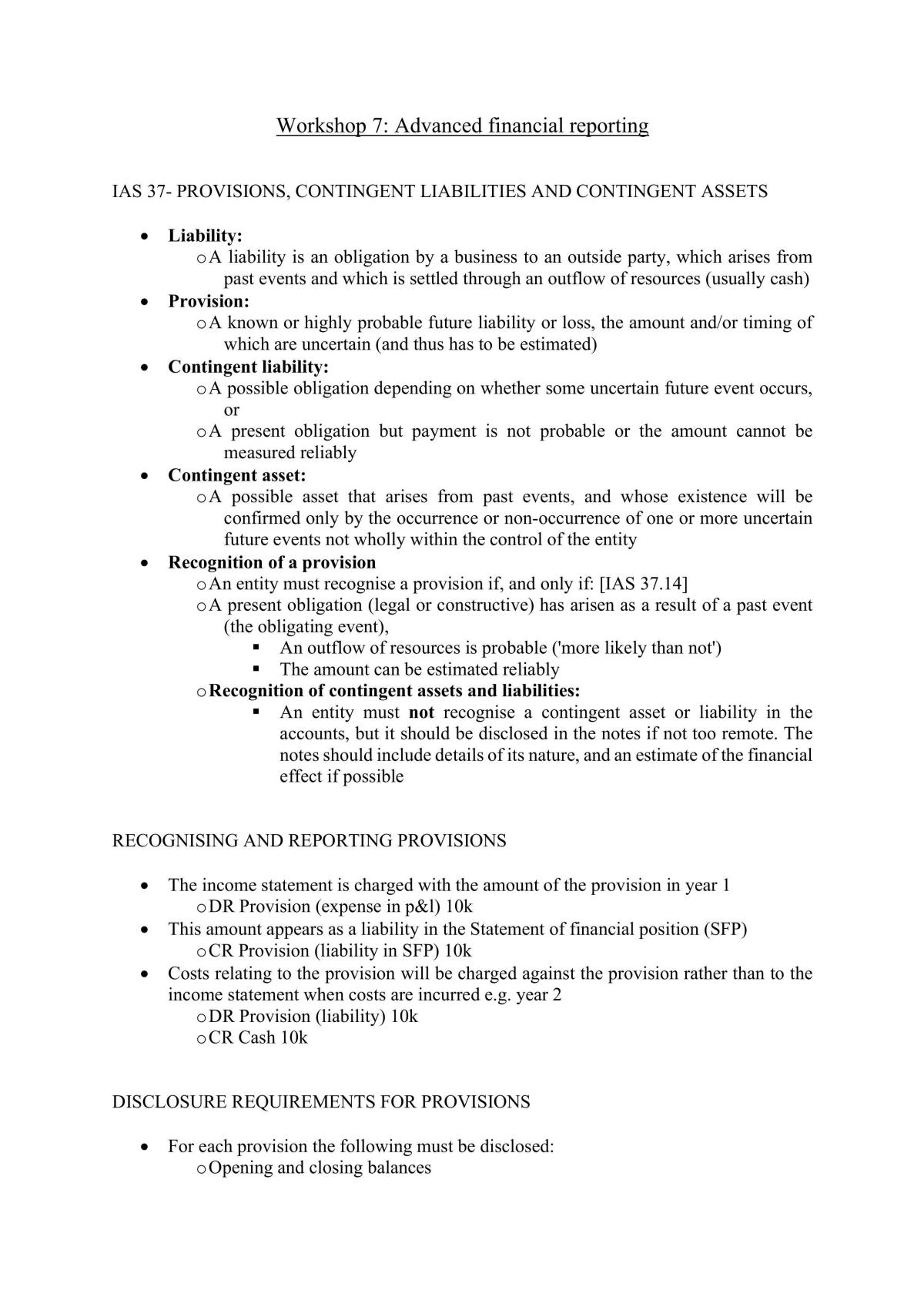 Financial Reporting and Analysis lecture notes - Page 25