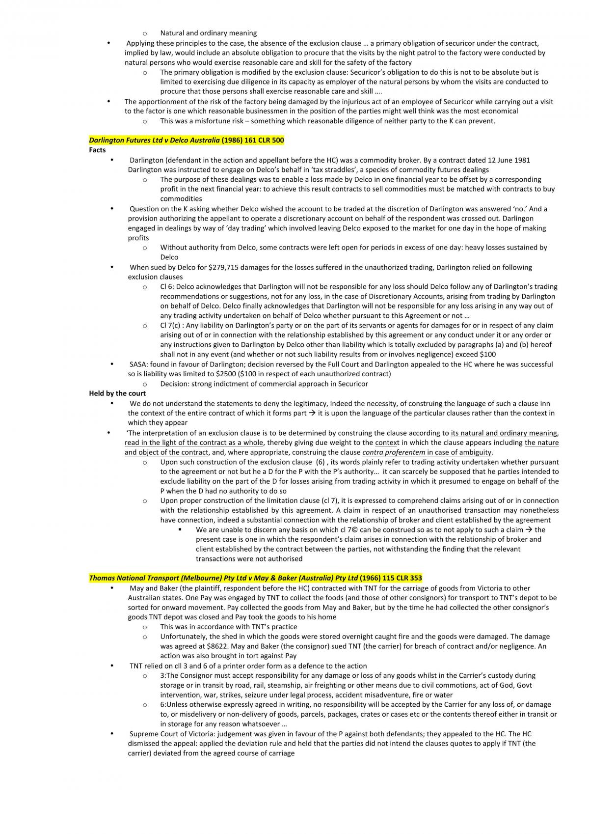 LAWS1015 FULL NOTES - updated 2015  - Page 78