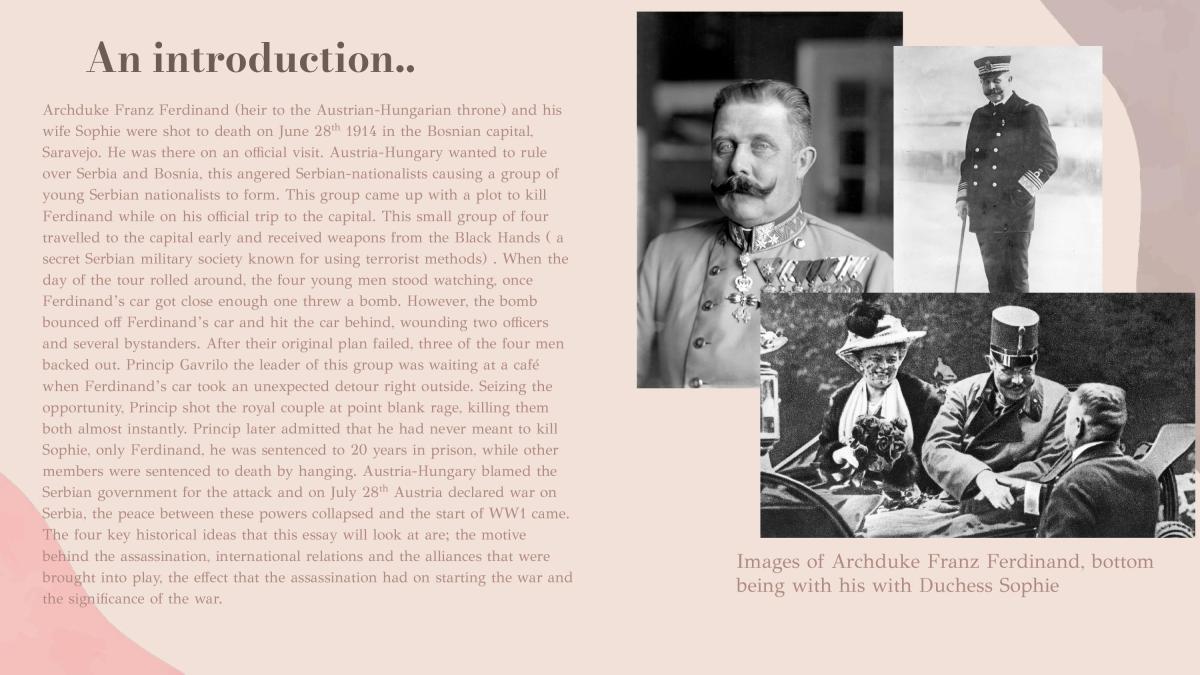 AS91230 assassinations that changed the world Powerpoint - Page 2