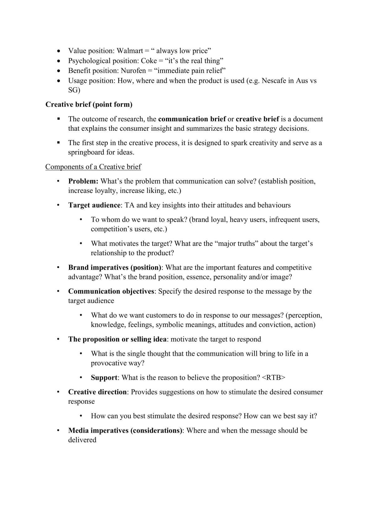 MKT358 Integrated Marketing Communications Study Notes - Page 28