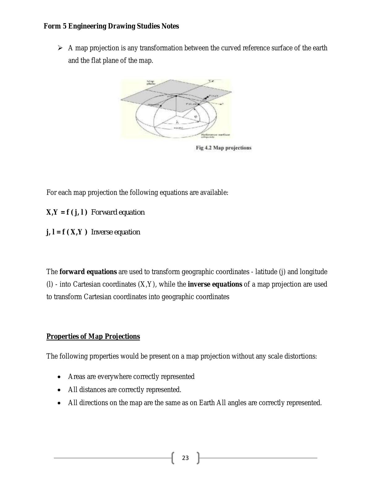 Form 5 Engineering Drawing Studies Notes - Page 23