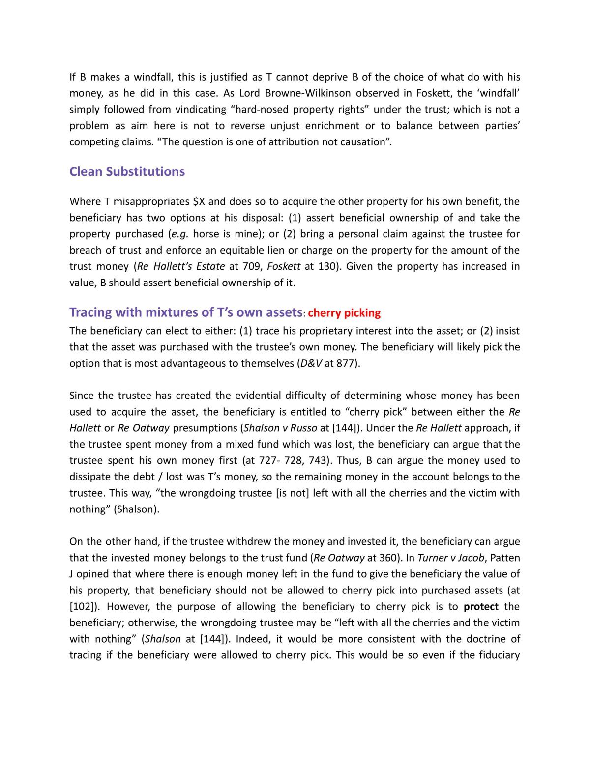 LC 2006 - Equity & Trusts complete notes - Page 38