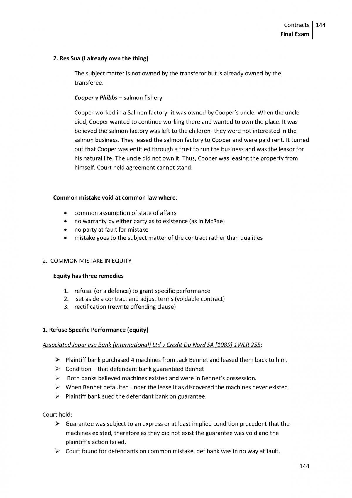 Full Contracts Notes - Page 144