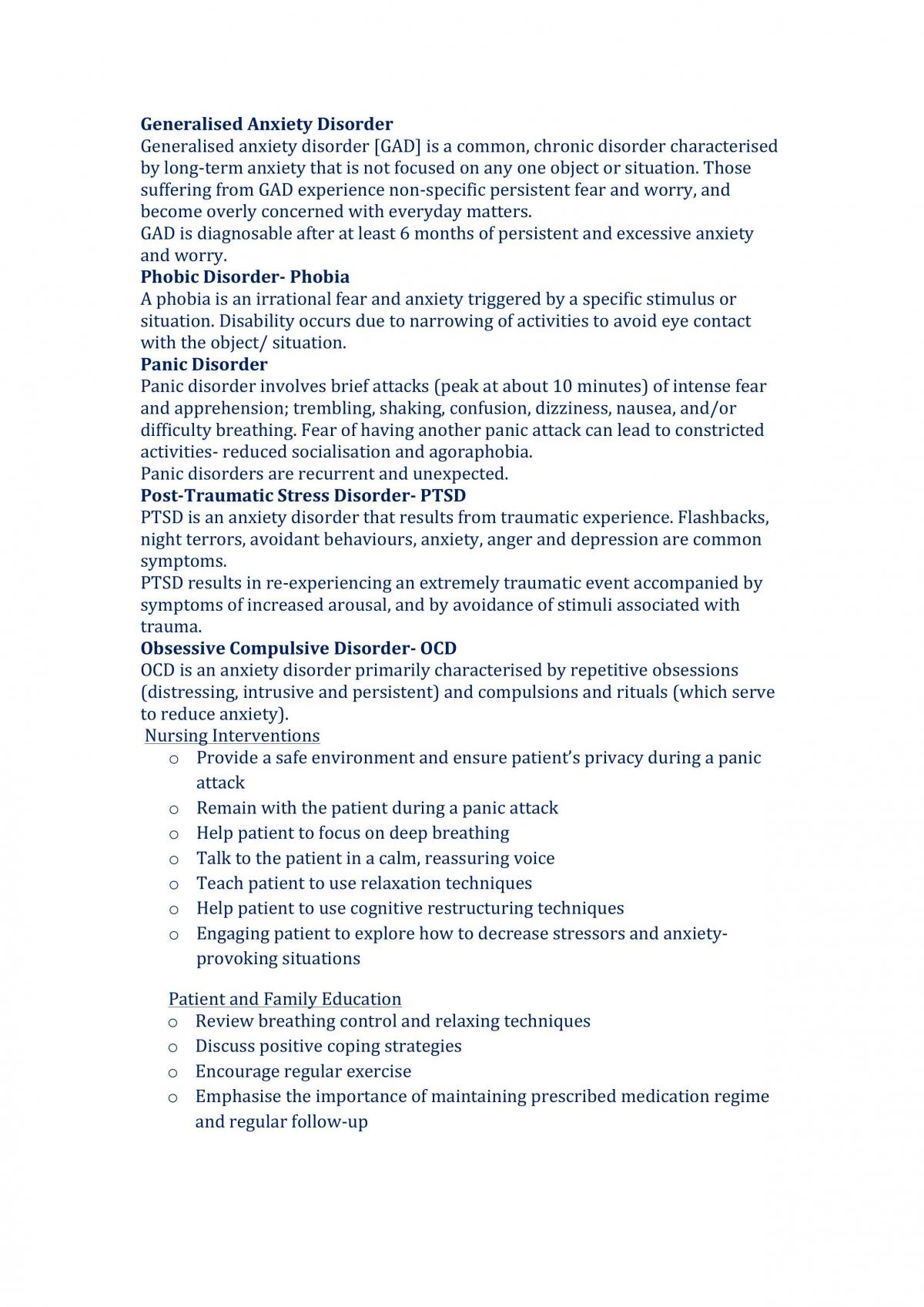 Exam Prep Study Notes - Page 11