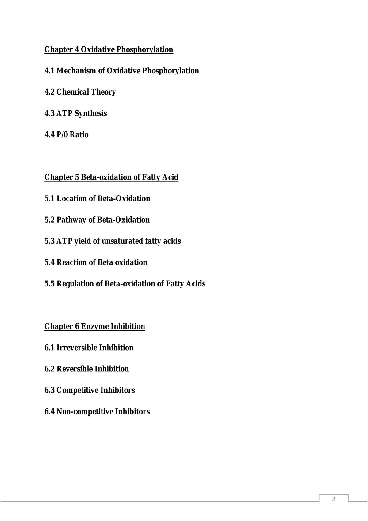 Biochemistry Studies Notes - Page 2