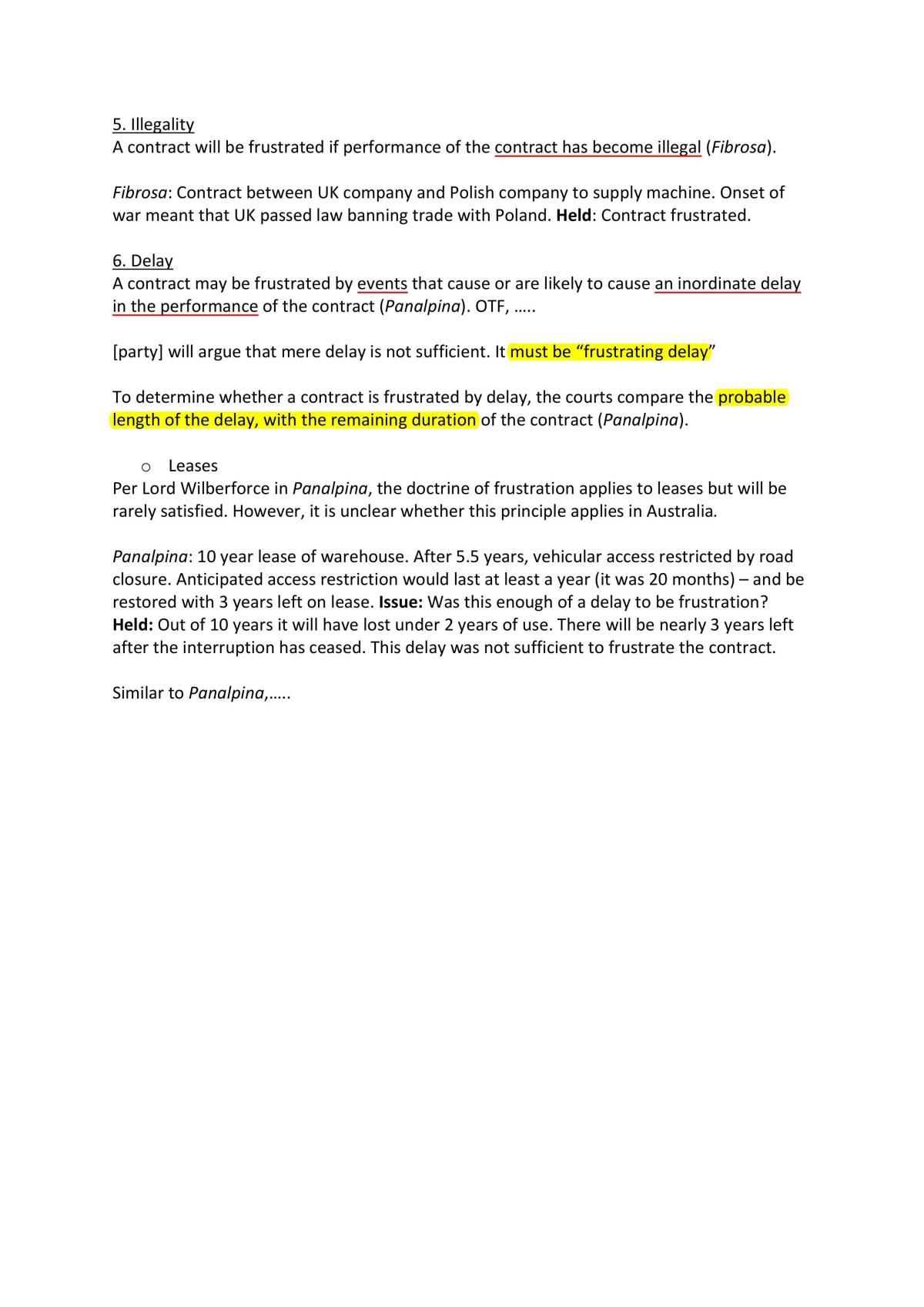 Contract b exam notes - Page 34