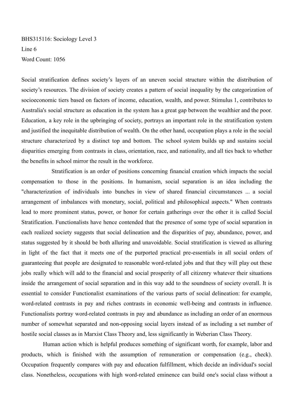 Social Stratification - Page 2