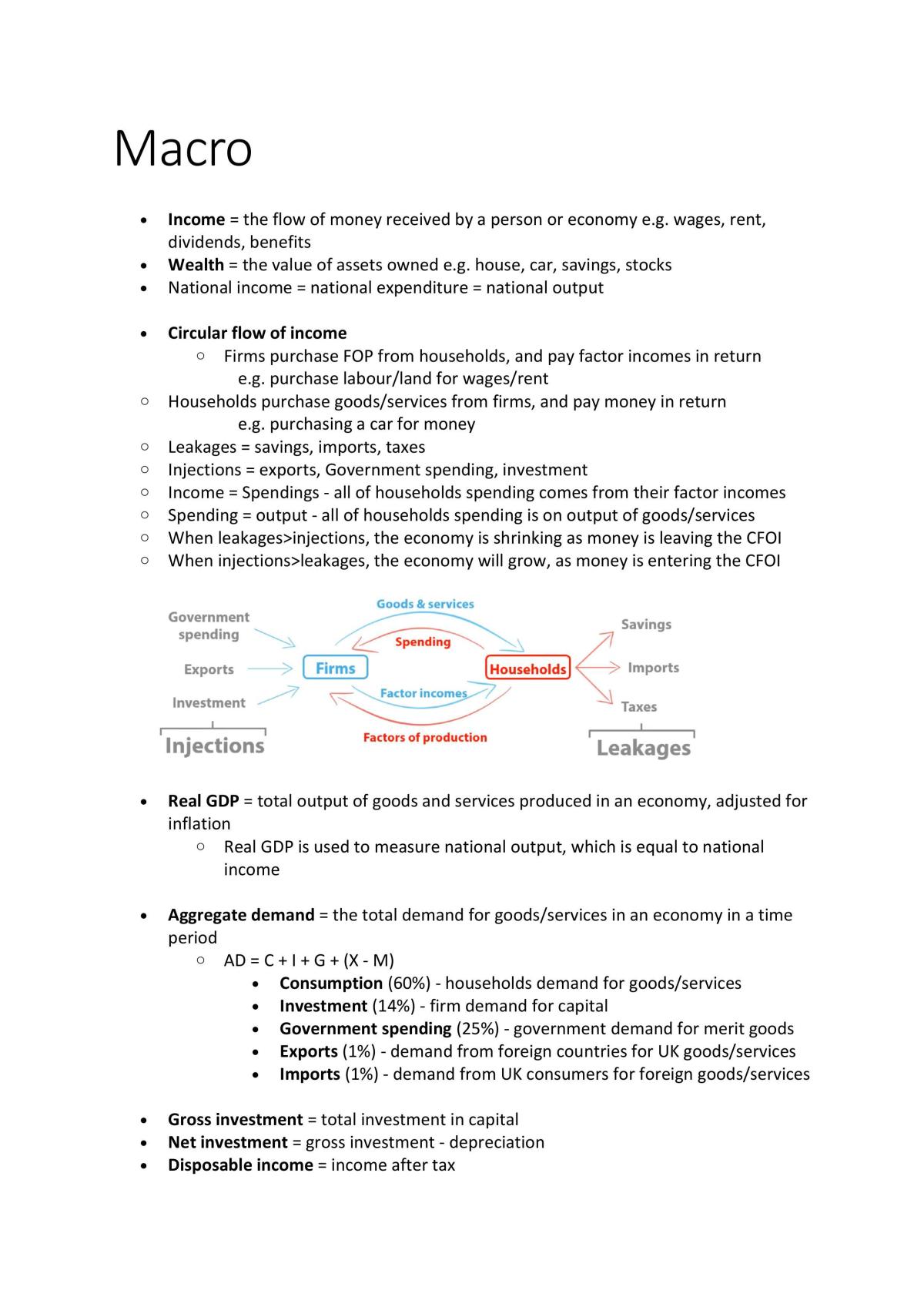 Economics Edexel AS complete notes - Page 16