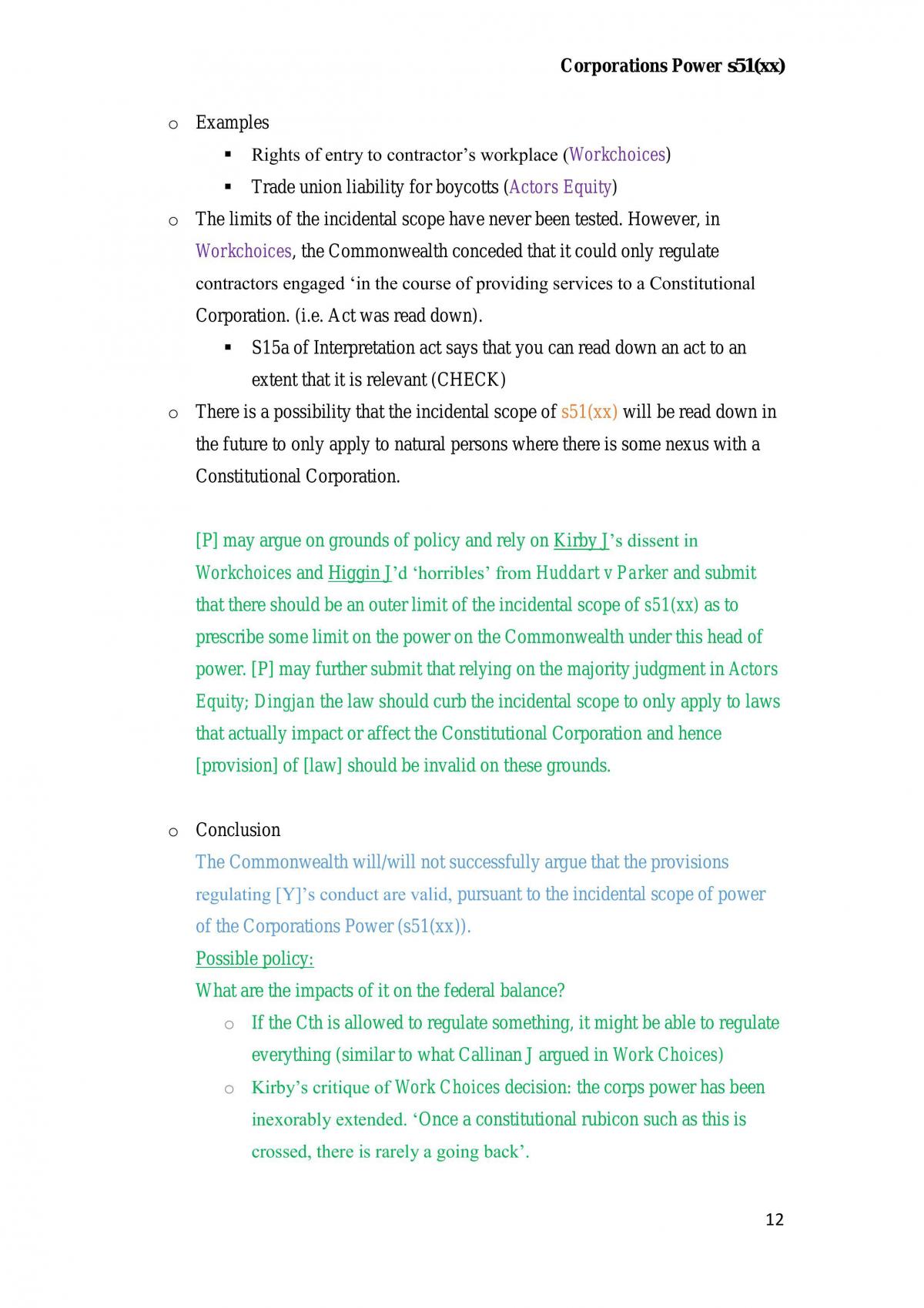 Corps Power Notes - Page 12