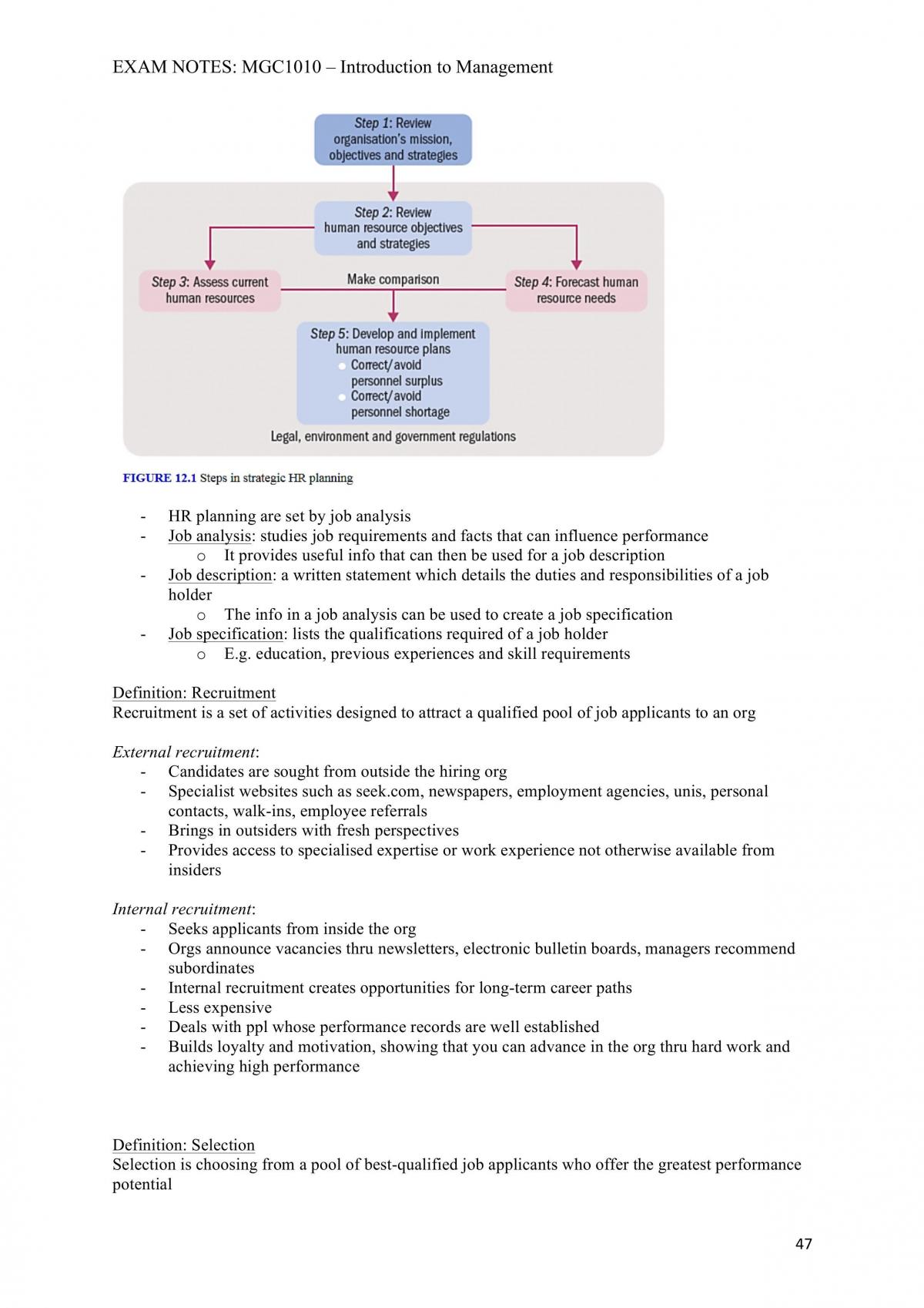 MGC1010 Exam Study Notes - Page 47