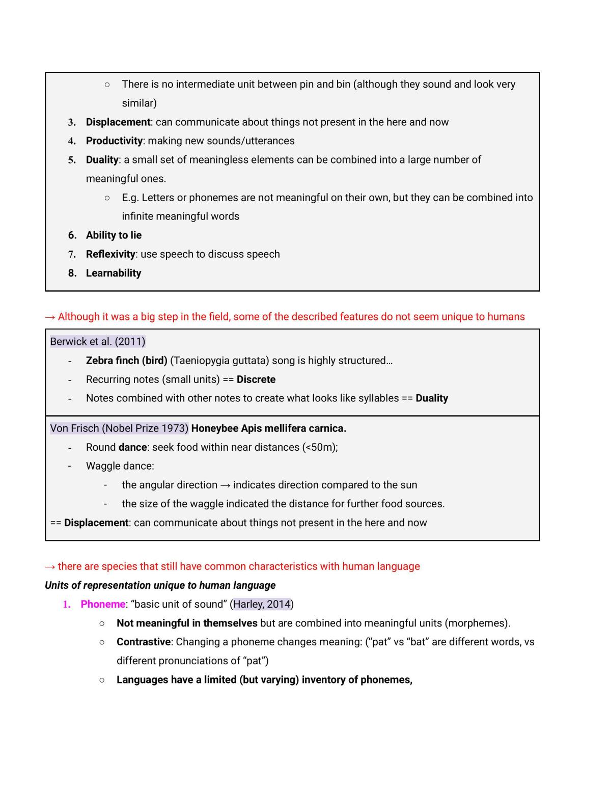 Complete Notes Language and Cognition - Page 2