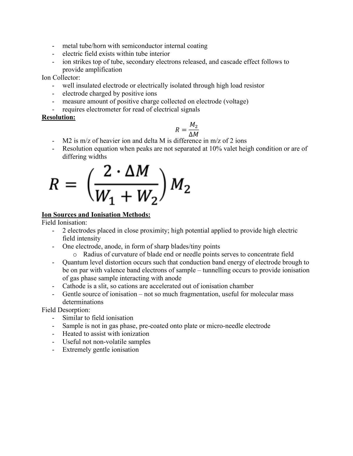 Complete Study Notes for CHM311 - Page 10