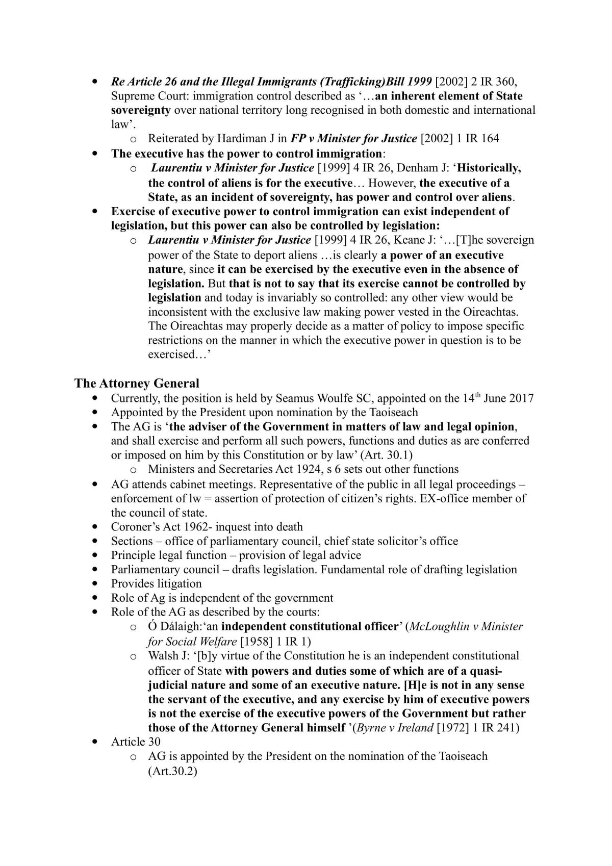 Constitutional Law Study Guide - Page 43