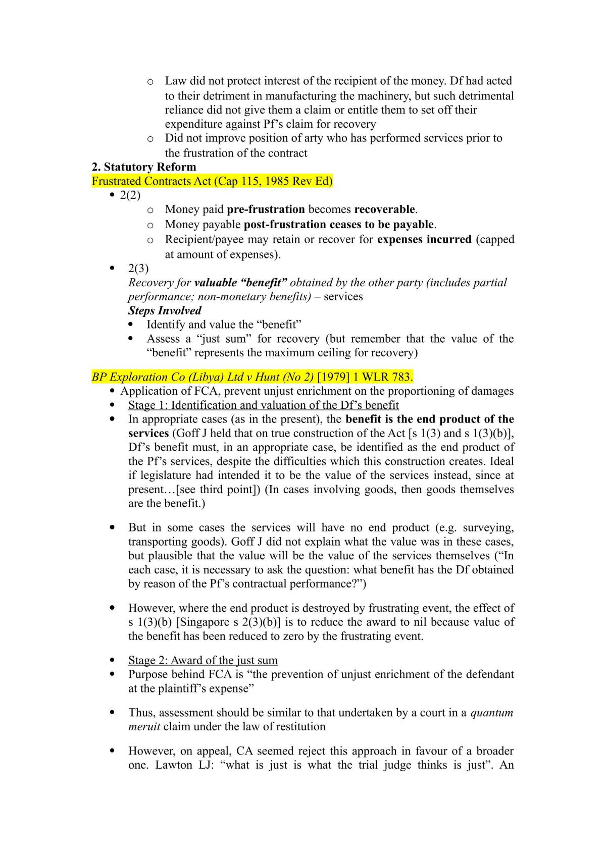 Law of Contract Full Study Notes - Page 46