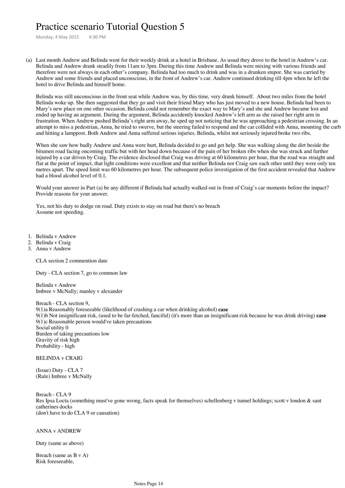 Complete Notes LAWS1113 - Page 14