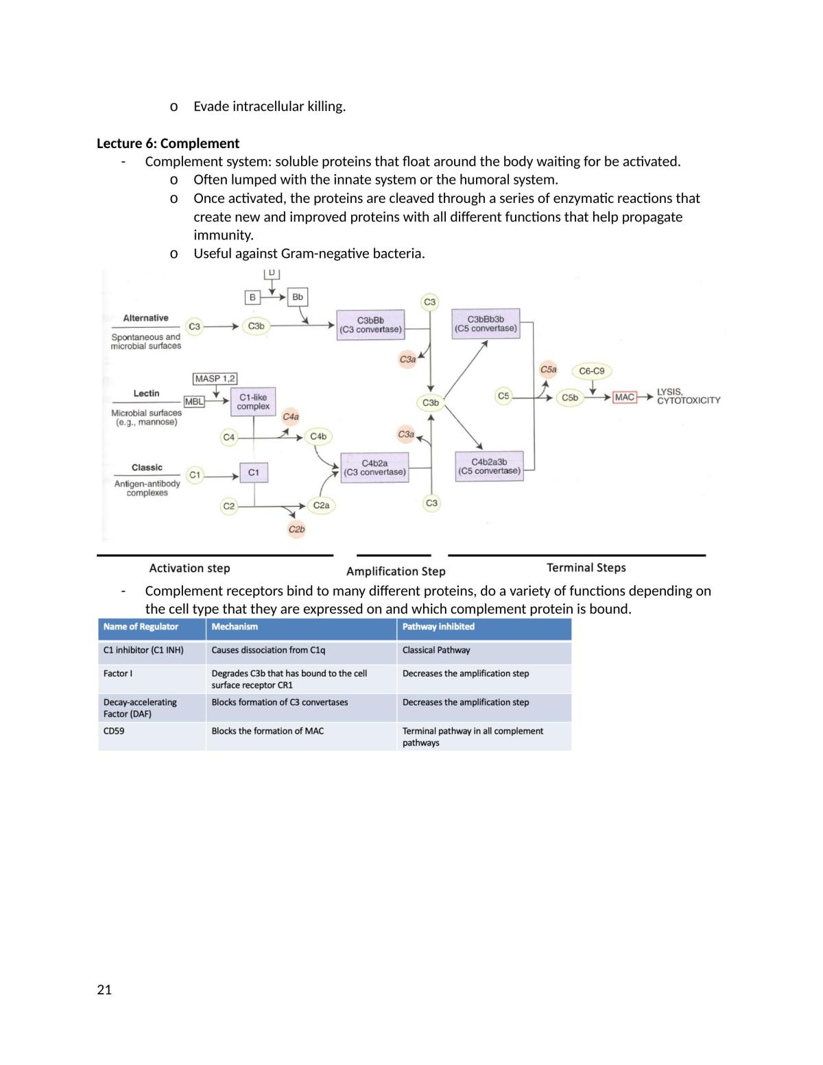 Advanced Immunology Notes - Page 21