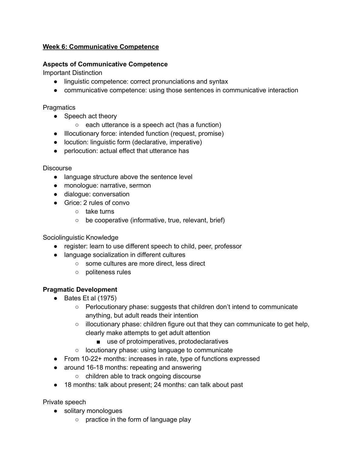 Studies in Language Development Notes - Page 17