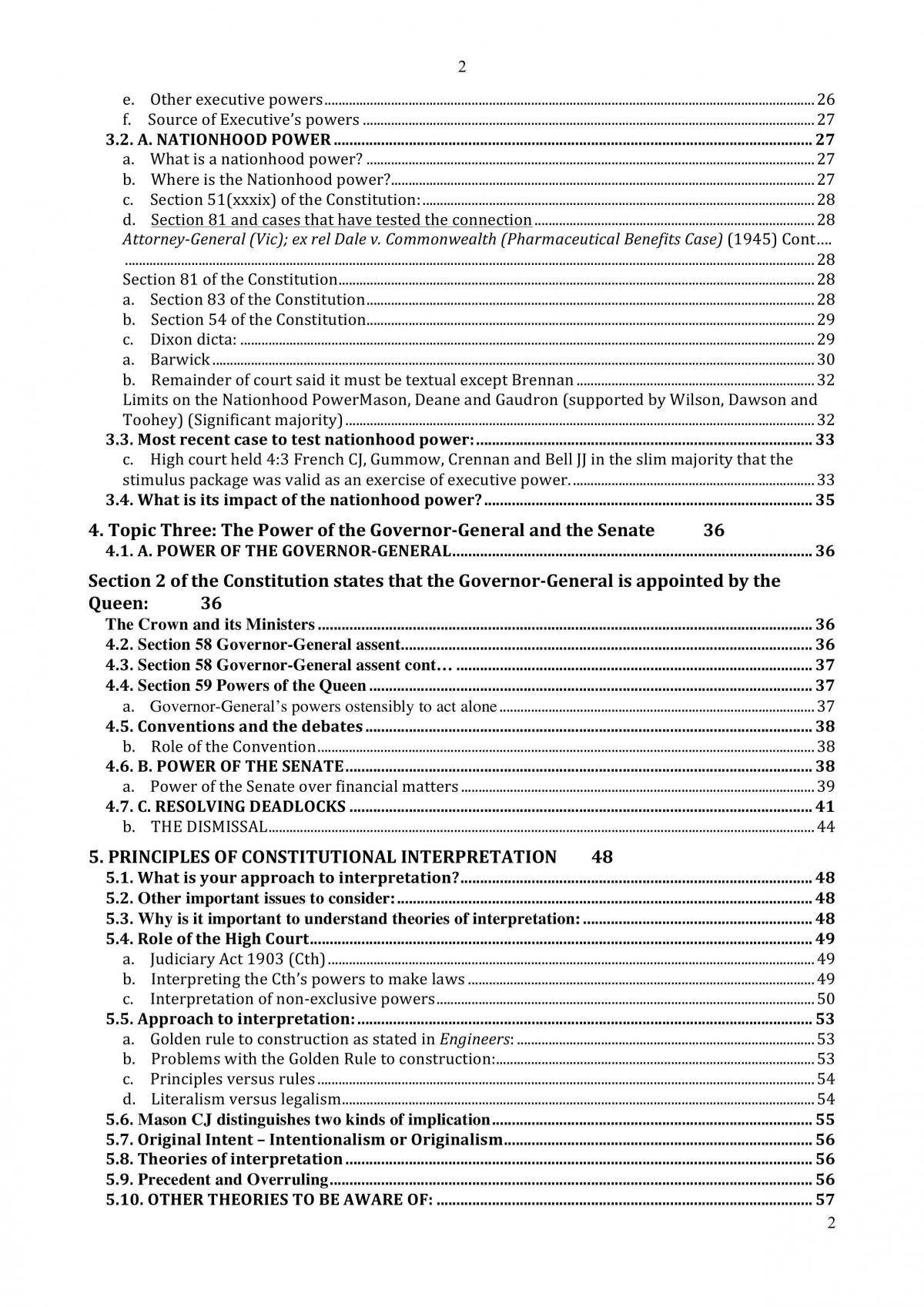 Constitutional Law Notes - Page 2