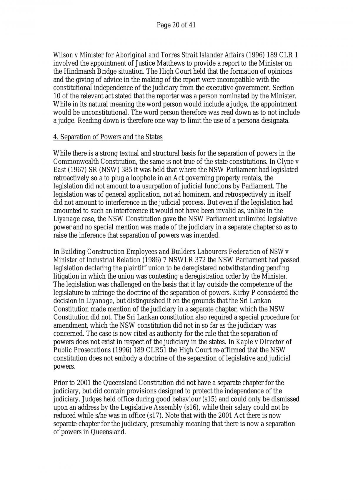 Constitutional Law Notes - Page 20