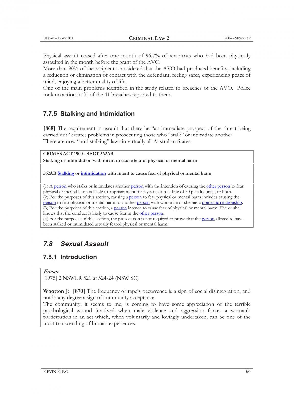 Complete Textbook Summary - Page 66