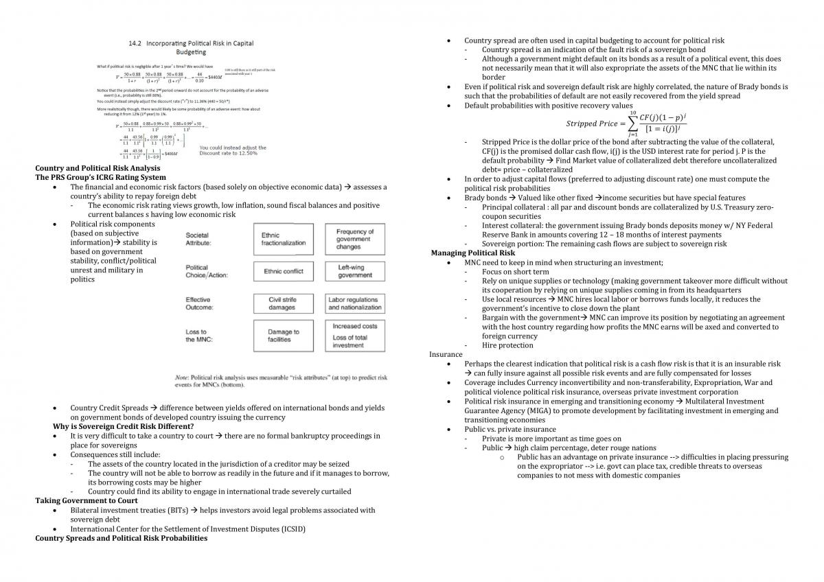 Fins3616 Study Notes for Finals - Page 16