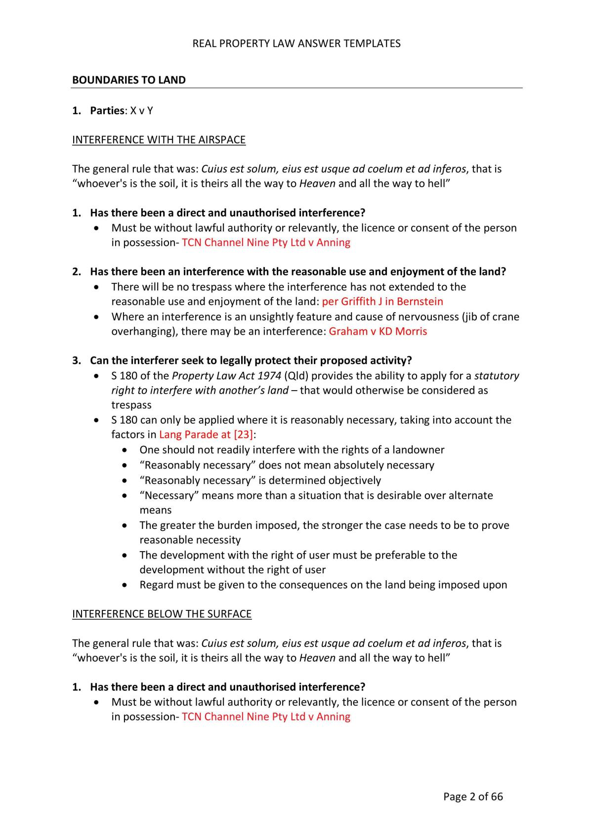Real Property Law Notes - Page 2