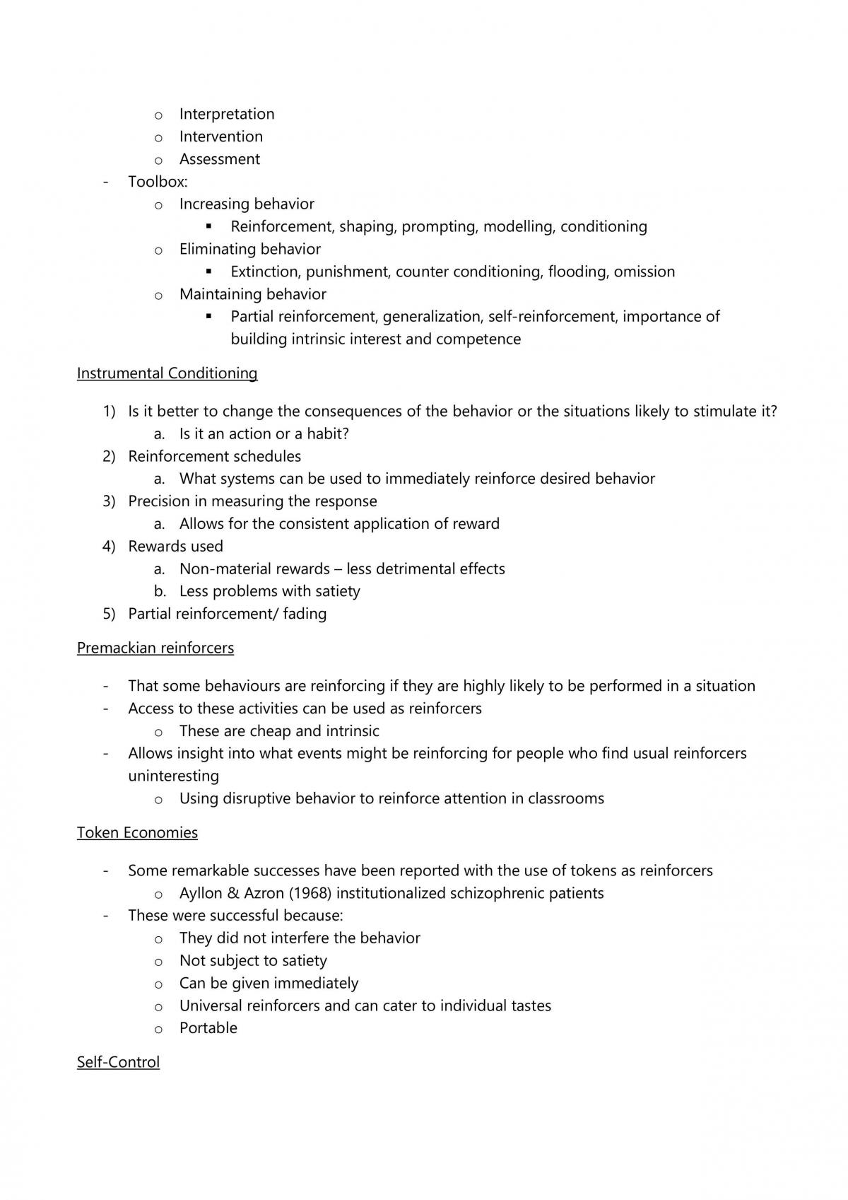 PSYC2011 Brain and Behaviour Notes (Very detailed) - Page 21