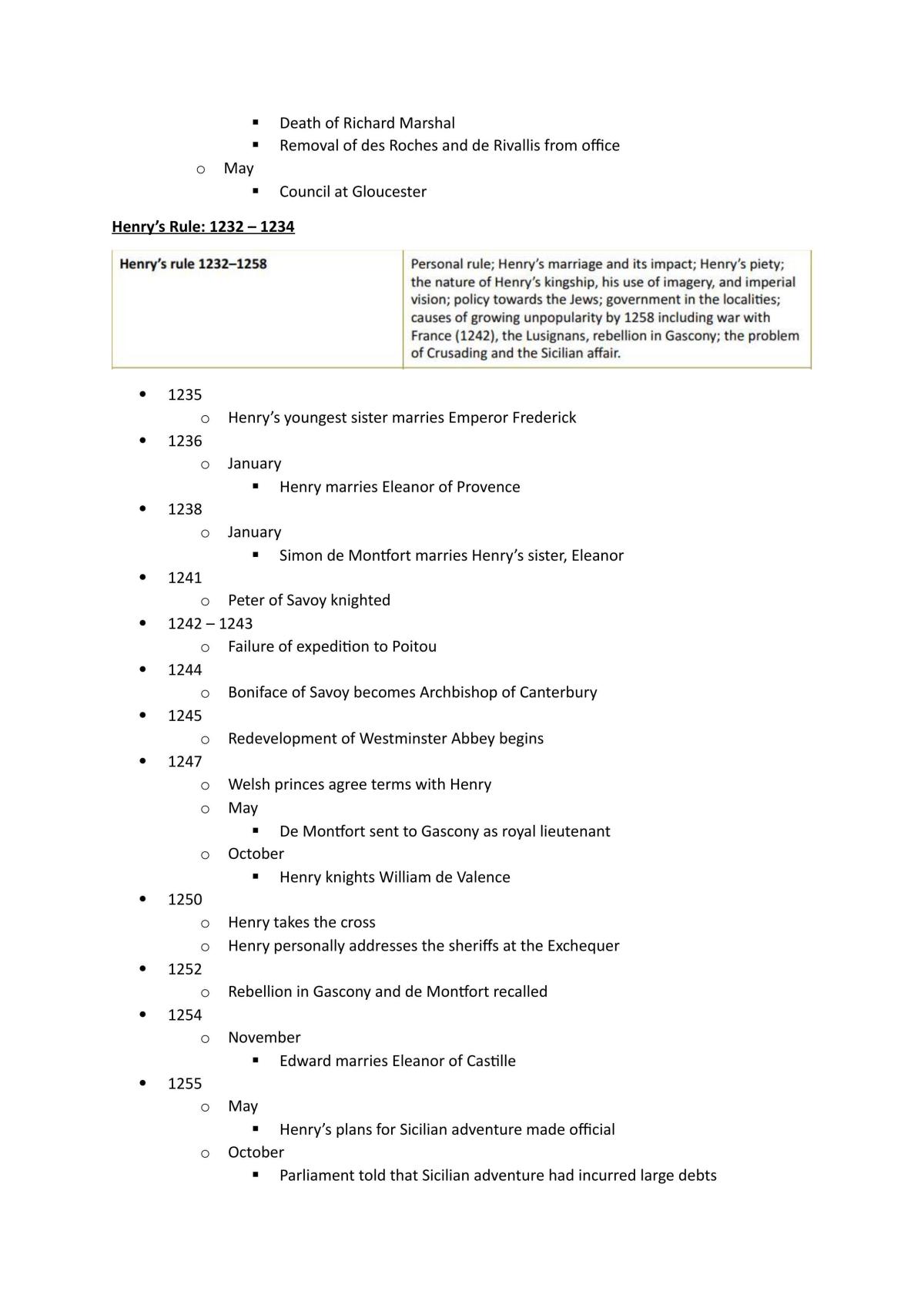 Notes on Henry III - Page 2
