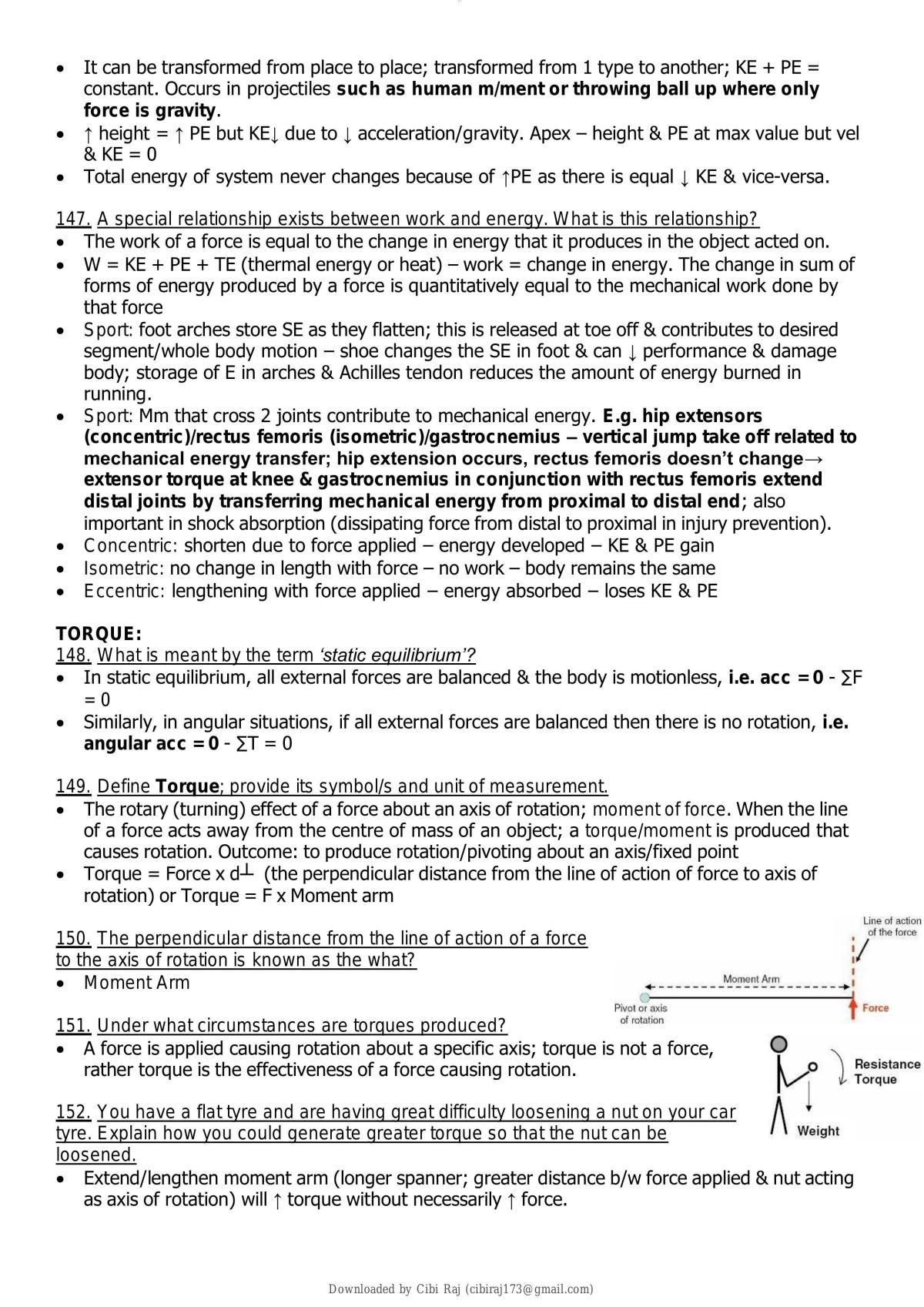 Biomechanics Full Notes - Page 21